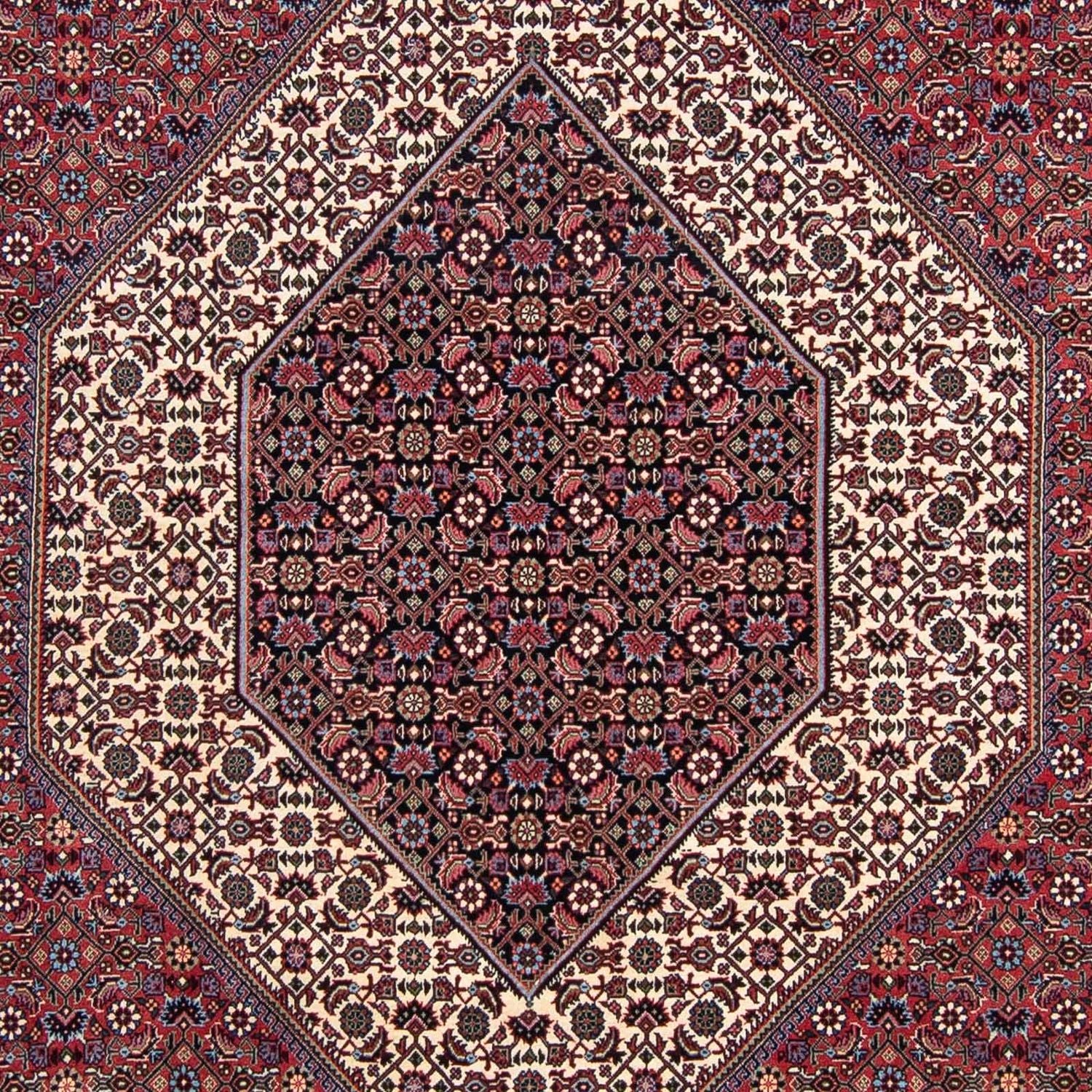 Tapis persan - Bidjar - 302 x 202 cm - rouge clair