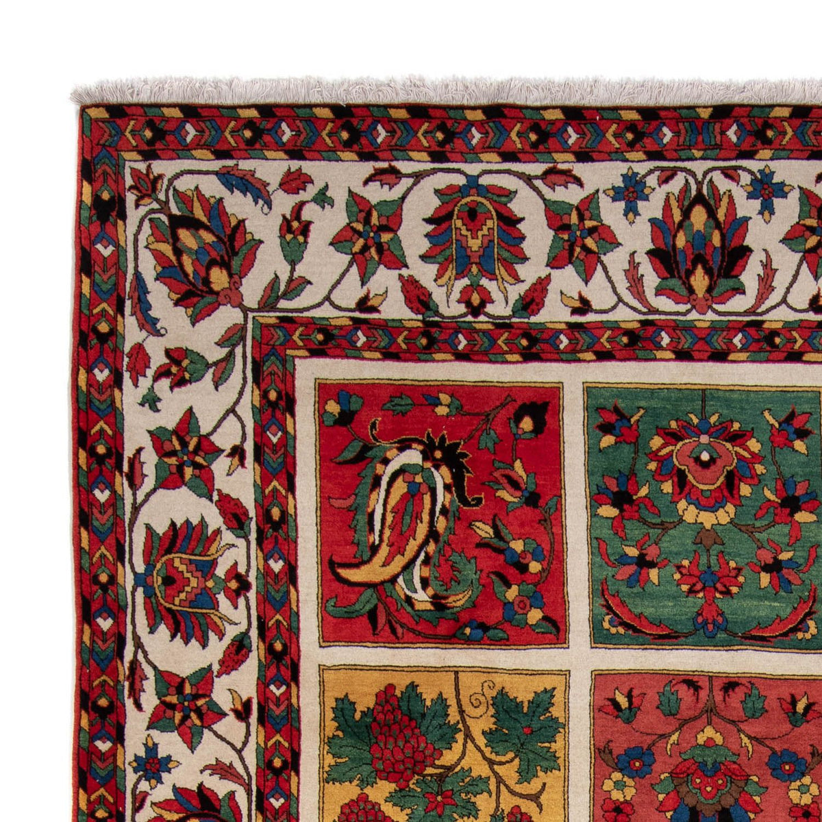 Tapis persan - Nomadic - 377 x 252 cm - rouge foncé