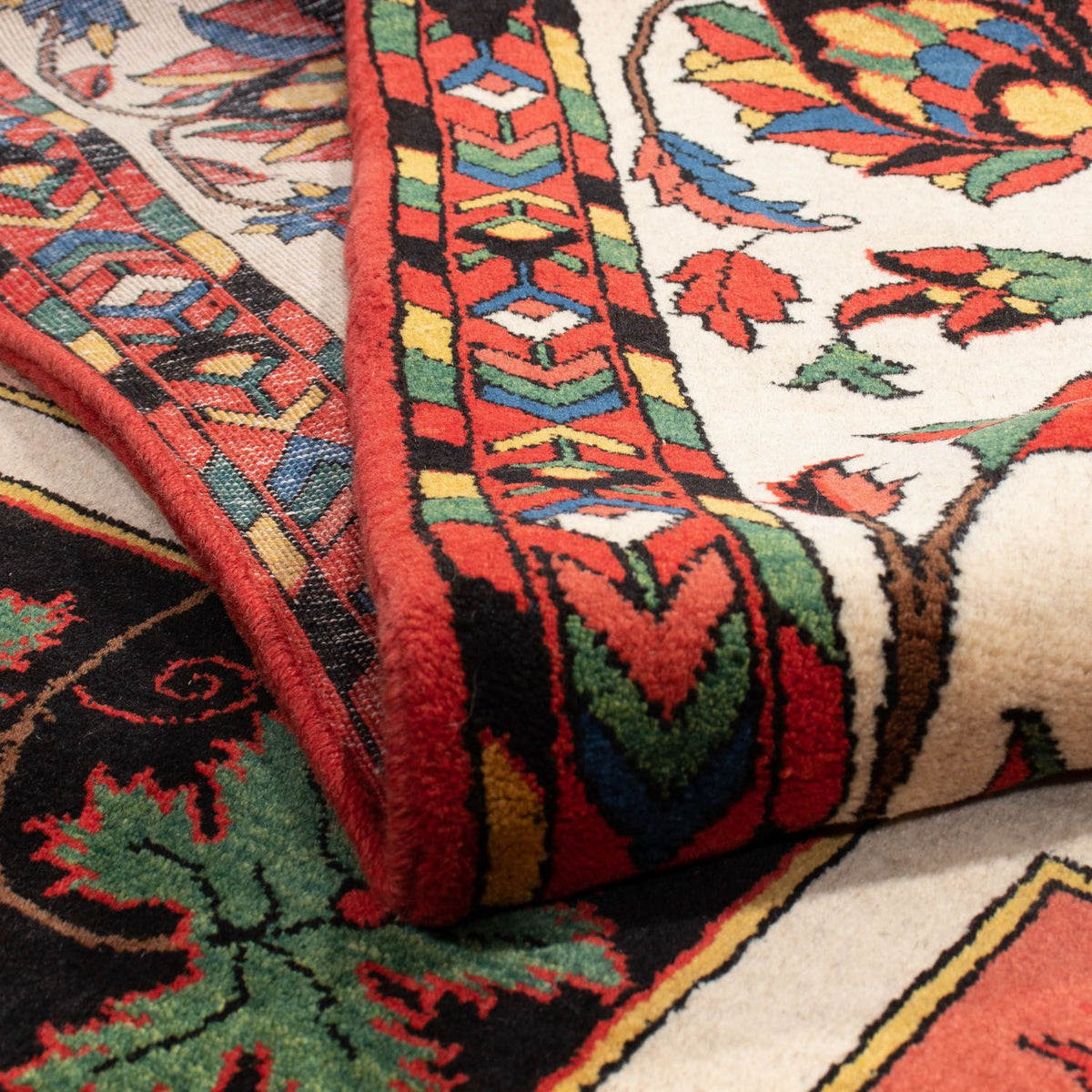 Tapis persan - Nomadic - 377 x 252 cm - rouge foncé