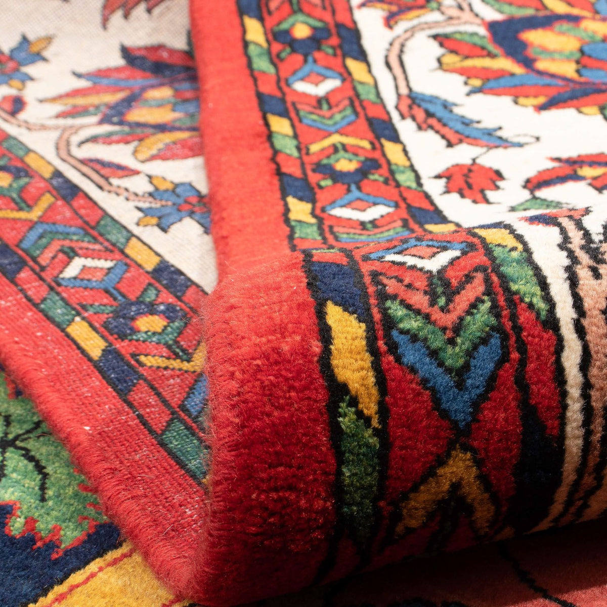 Tapis persan - Nomadic - 361 x 246 cm - rouge foncé