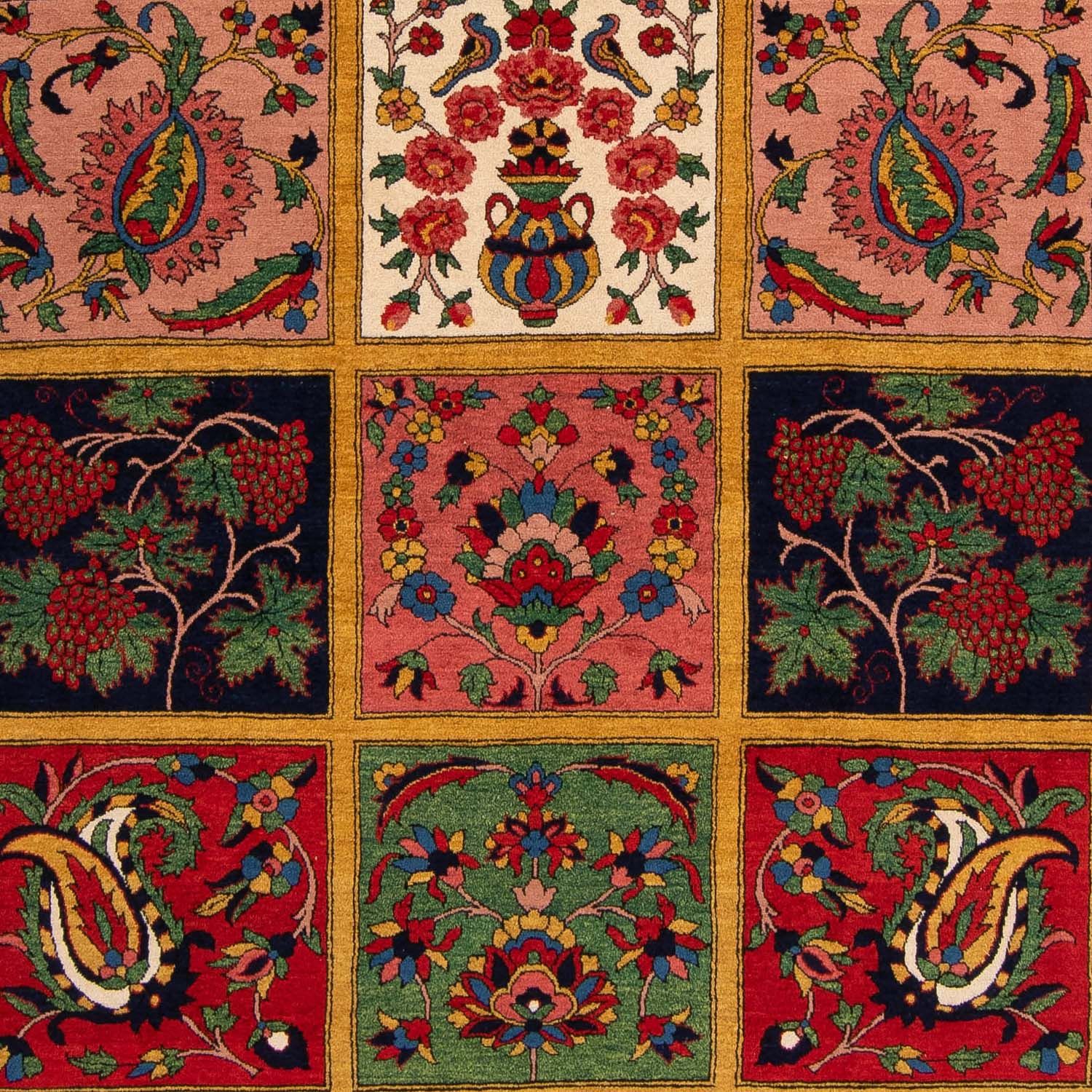 Tapis persan - Nomadic - 338 x 246 cm - rouge foncé