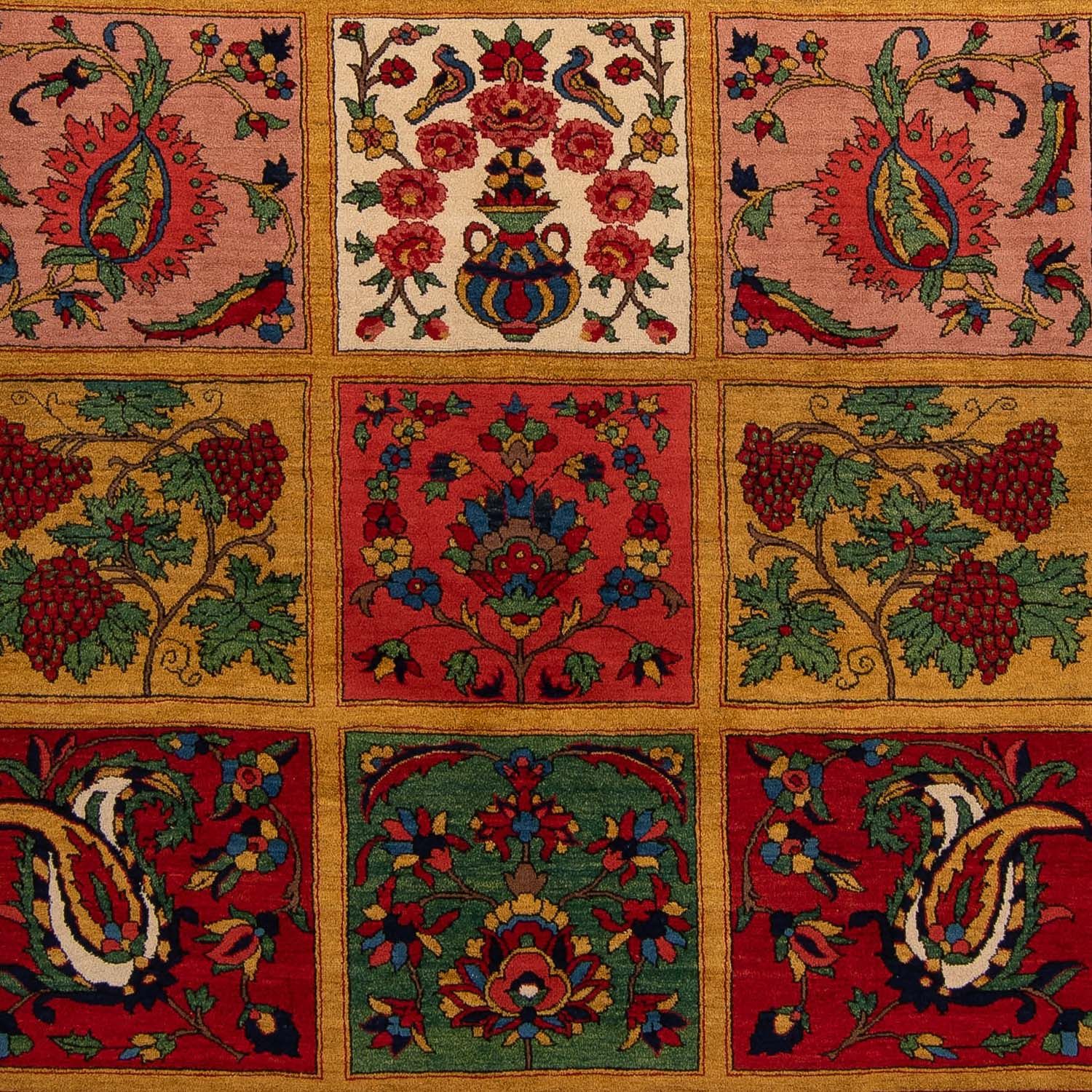 Tapis persan - Nomadic - 335 x 250 cm - rouge foncé