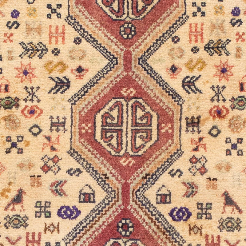 Tapis persan - Nomadic - 122 x 73 cm - rouge clair