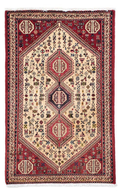 Tapis persan - Nomadic - 123 x 75 cm - rouge clair