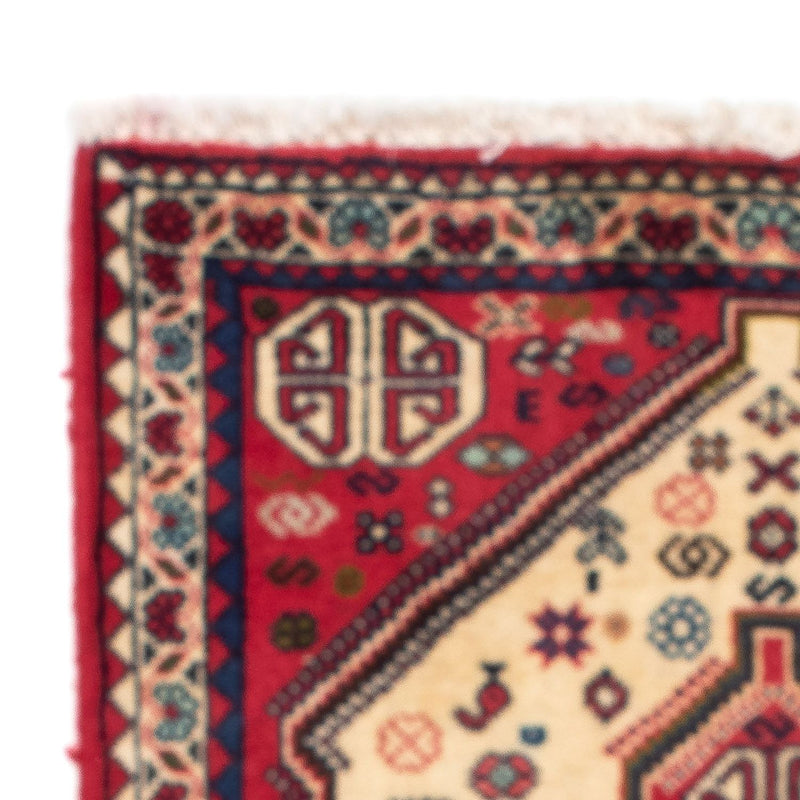 Tapis persan - Nomadic - 117 x 74 cm - rouge clair
