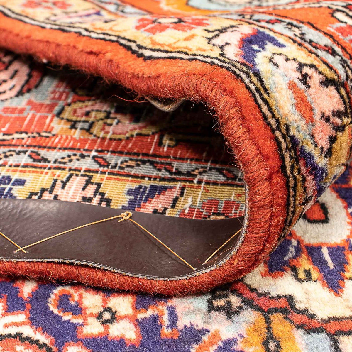 Tapis persan - Bidjar - 385 x 300 cm - bleu foncé