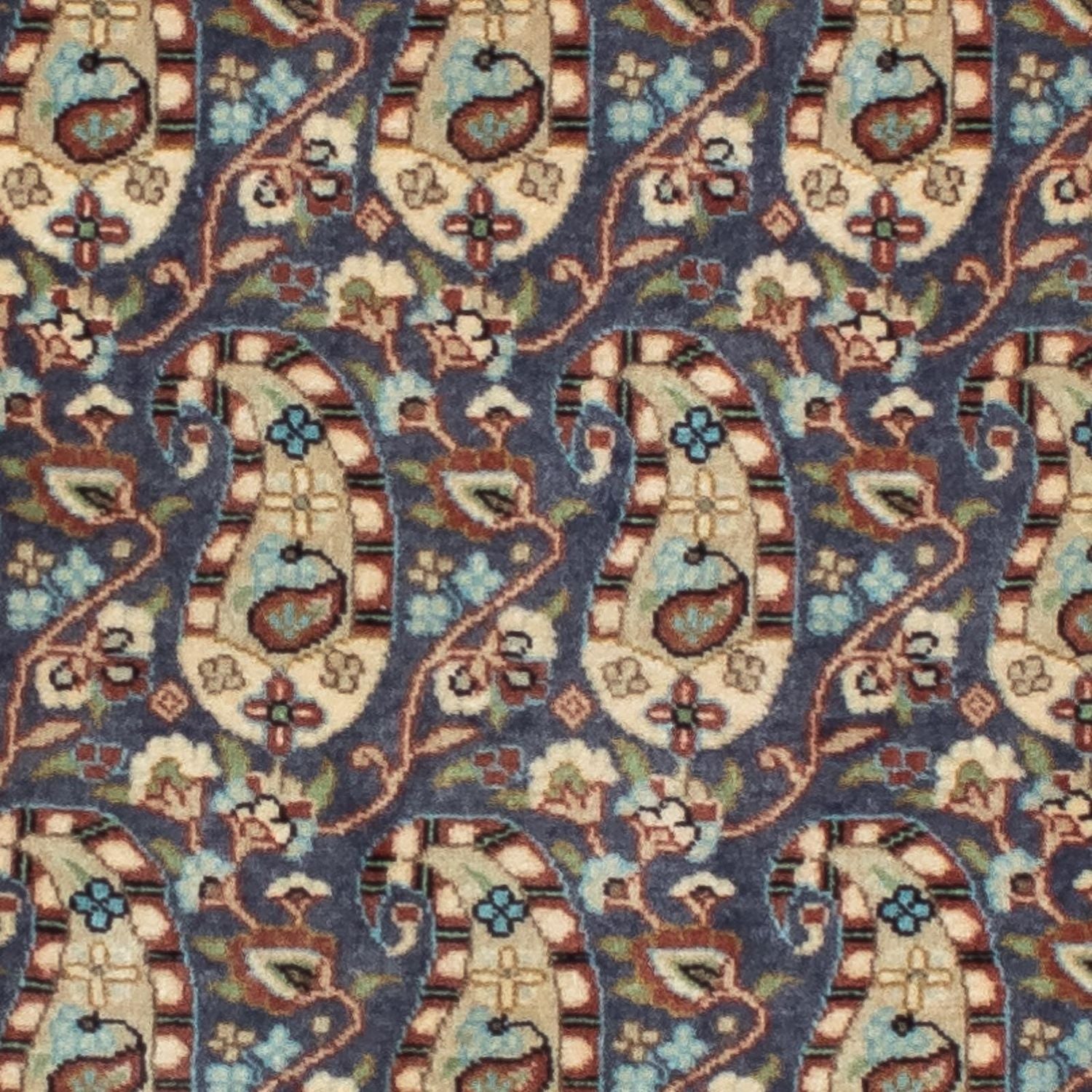 Tapis de couloir Tapis persan - Ghom - 153 x 54 cm - multicolore