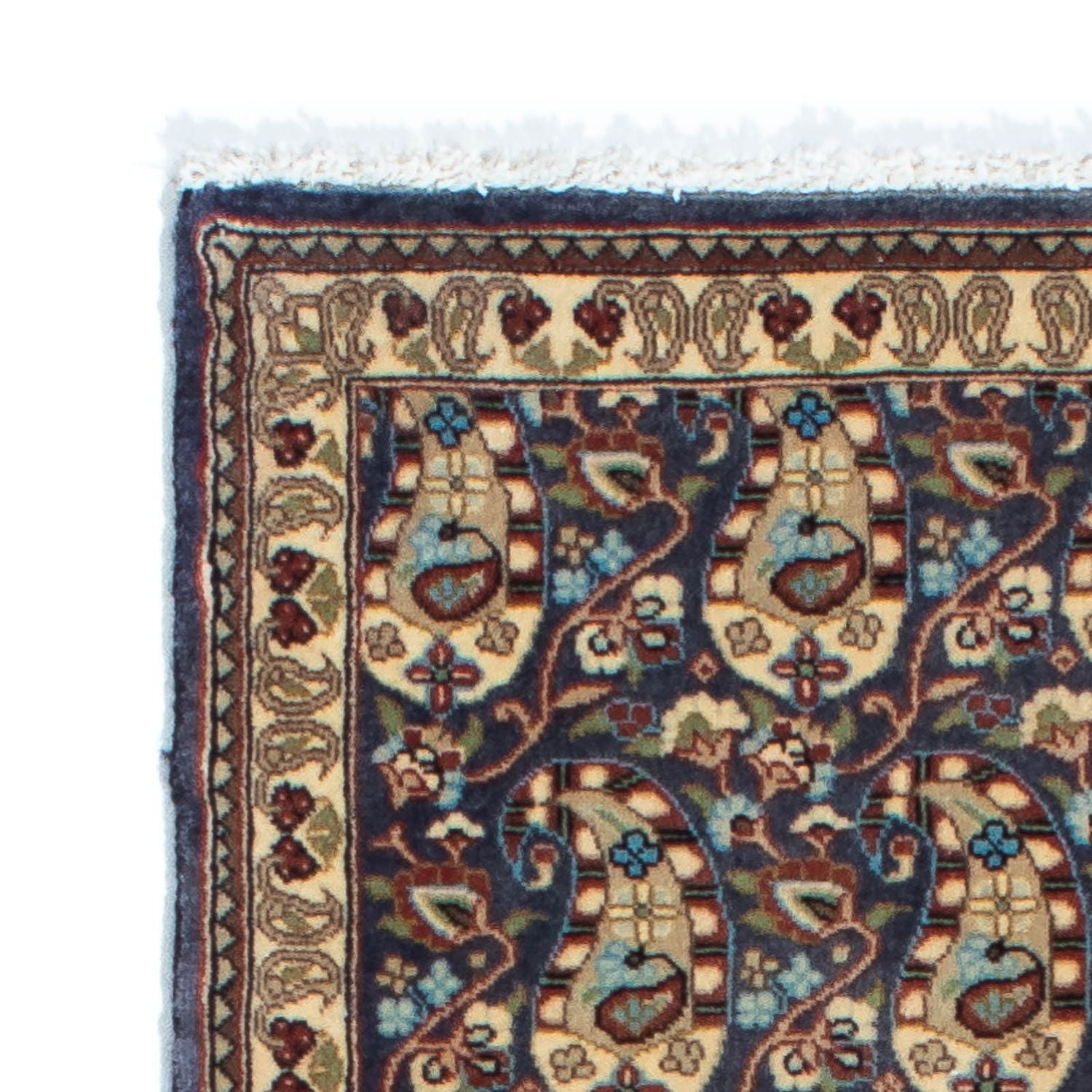 Tapis de couloir Tapis persan - Ghom - 153 x 54 cm - multicolore