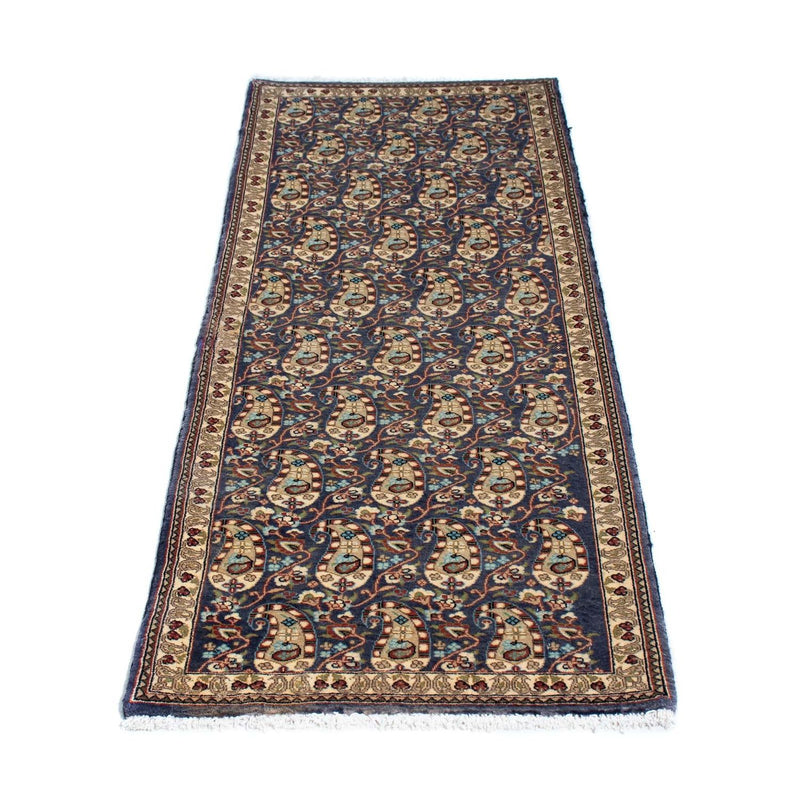 Tapis de couloir Tapis persan - Ghom - 153 x 54 cm - multicolore