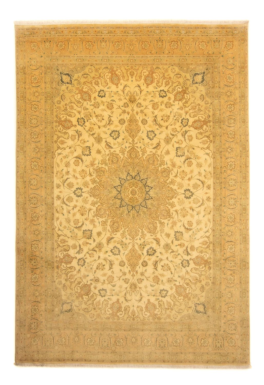 Tapis persan - Tabriz - Royal - 342 x 250 cm - or