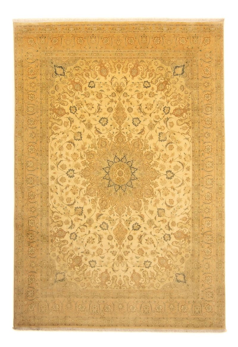 Tapis persan - Tabriz - Royal - 342 x 250 cm - or