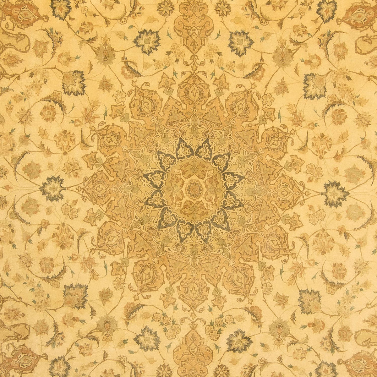 Tapis persan - Tabriz - Royal - 342 x 250 cm - or