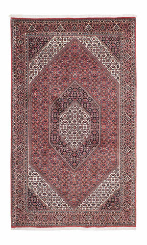 Tapis persan - Bidjar - 219 x 134 cm - rouge clair