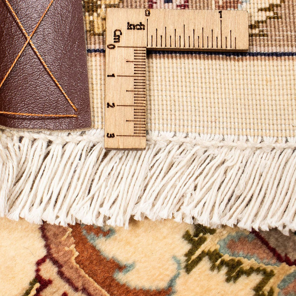 Tapis persan - Tabriz - 377 x 298 cm - marron clair