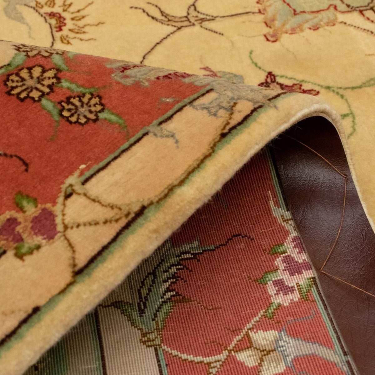 Tapis persan - Tabriz - Royal - 155 x 100 cm - beige