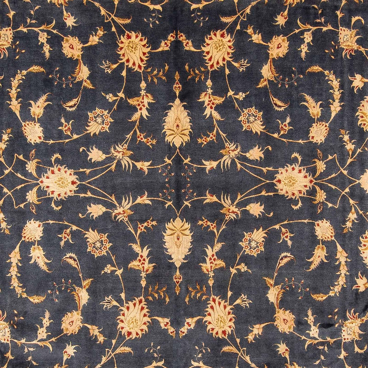 Tapis persan - Tabriz - Royal - 415 x 298 cm - bleu foncé