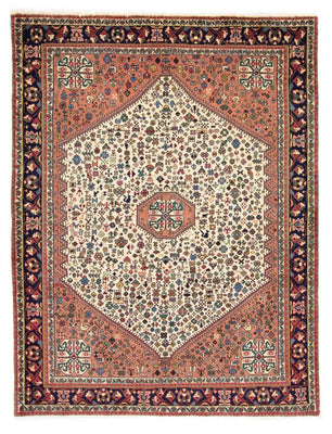 Tapis persan - Nomadic - 193 x 149 cm - beige