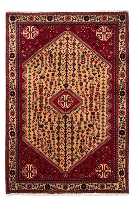 Tapis persan - Nomadic - 157 x 105 cm - rouge foncé
