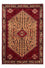 Tapis persan - Nomadic - 157 x 105 cm - rouge foncé