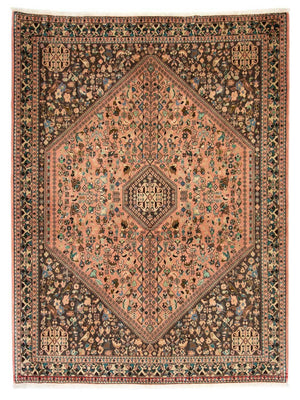 Tapis persan - Nomadic - 198 x 160 cm - rouge clair
