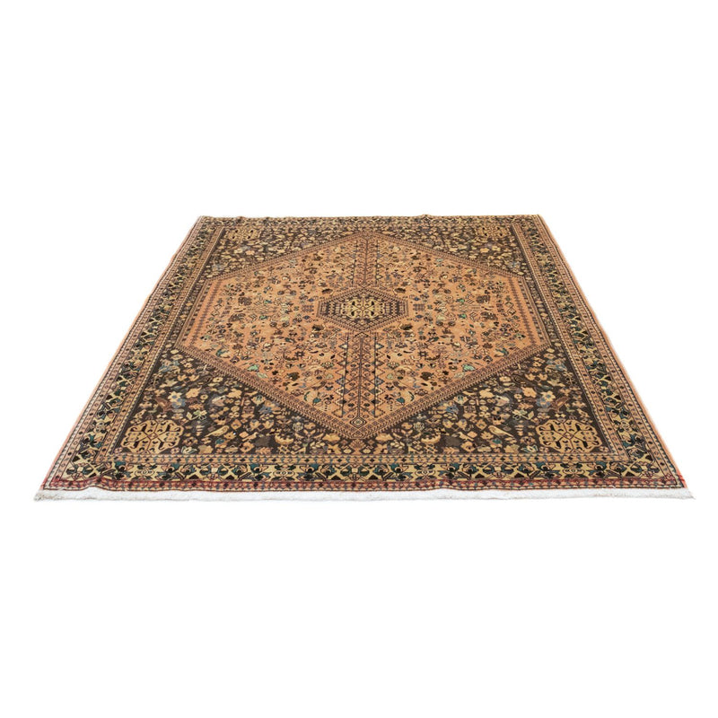 Tapis persan - Nomadic - 198 x 160 cm - rouge clair
