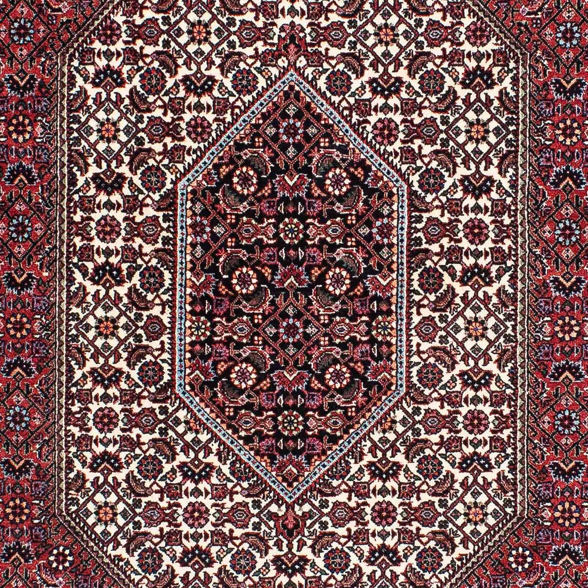 Tapis persan - Bidjar - 220 x 134 cm - rouge clair