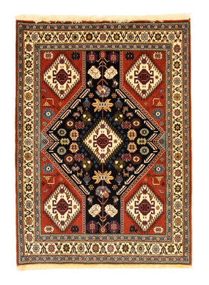 Tapis persan - Nomadic - 154 x 107 cm - bleu foncé