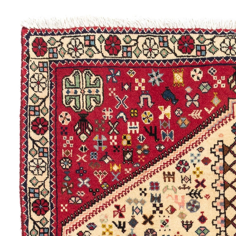 Tapis persan - Nomadic - 158 x 98 cm - beige