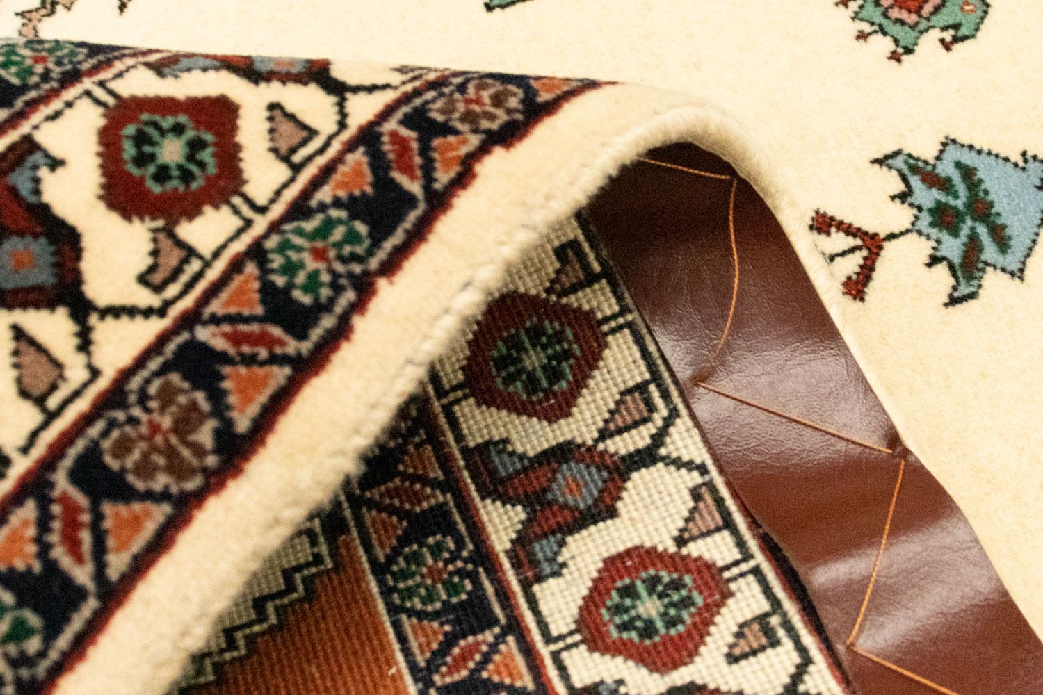 Tapis persan - Nomadic - 121 x 81 cm - beige