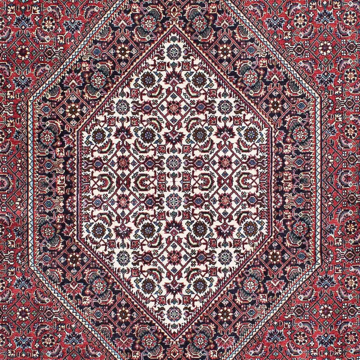 Tapis de couloir Tapis persan - Bidjar - 225 x 128 cm - rouge clair