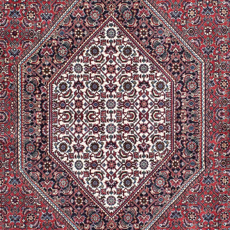 Tapis de couloir Tapis persan - Bidjar - 225 x 128 cm - rouge clair