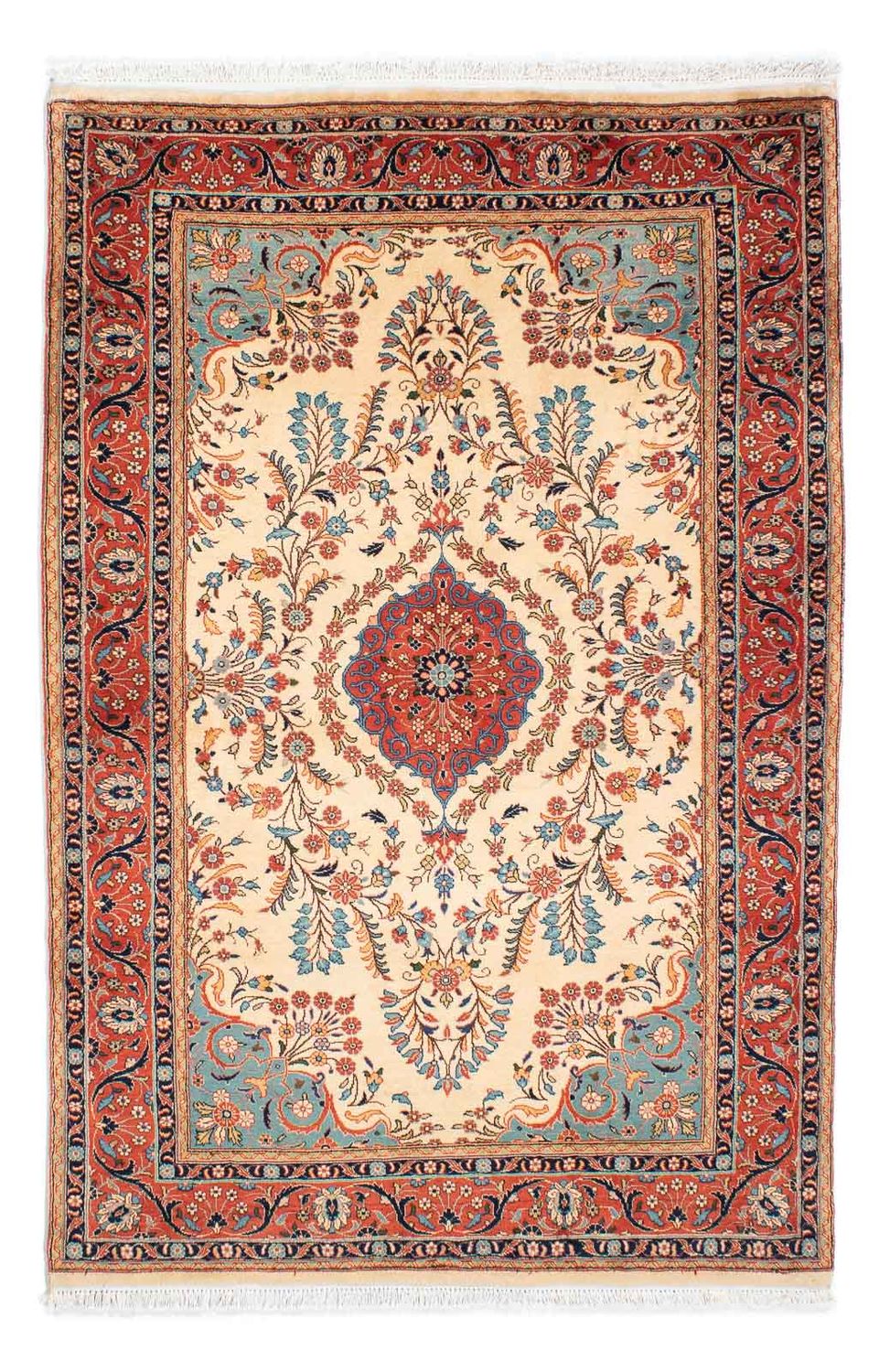 Tapis persan - Classique - 200 x 132 cm - beige