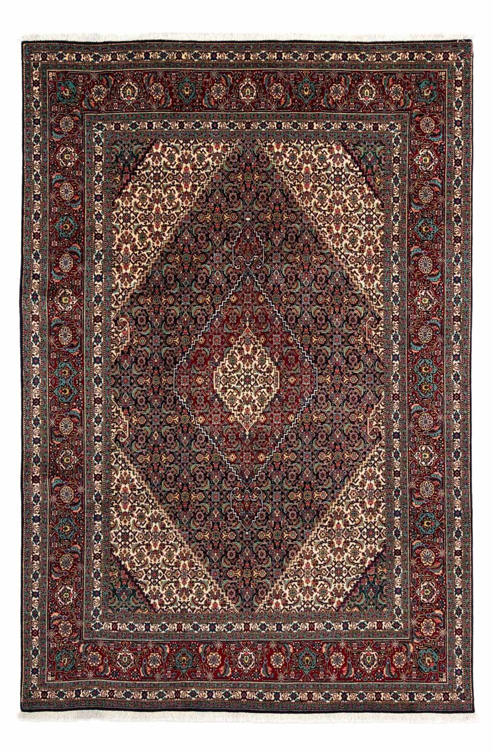 Tapis persan - Tabriz - Royal - 300 x 197 cm - bleu foncé