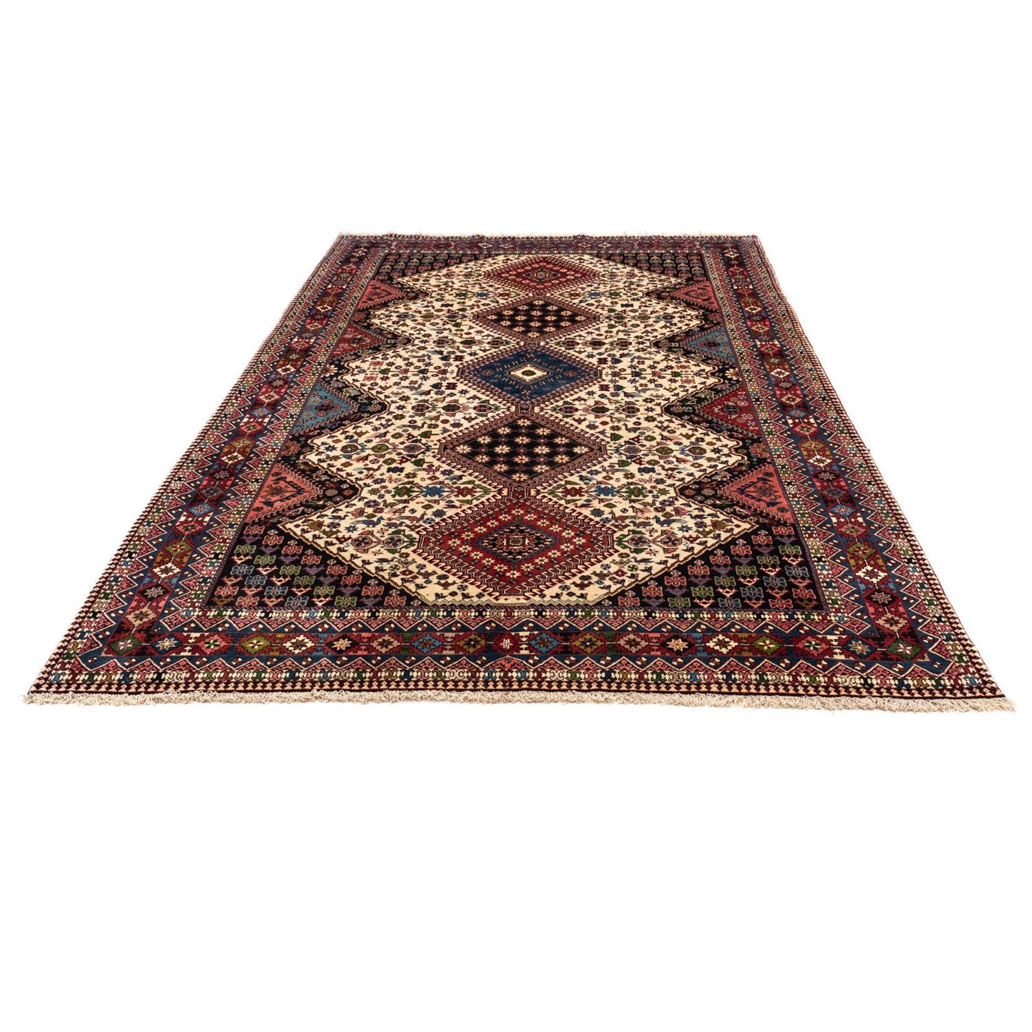 Tapis persan - Nomadic - 330 x 200 cm - beige