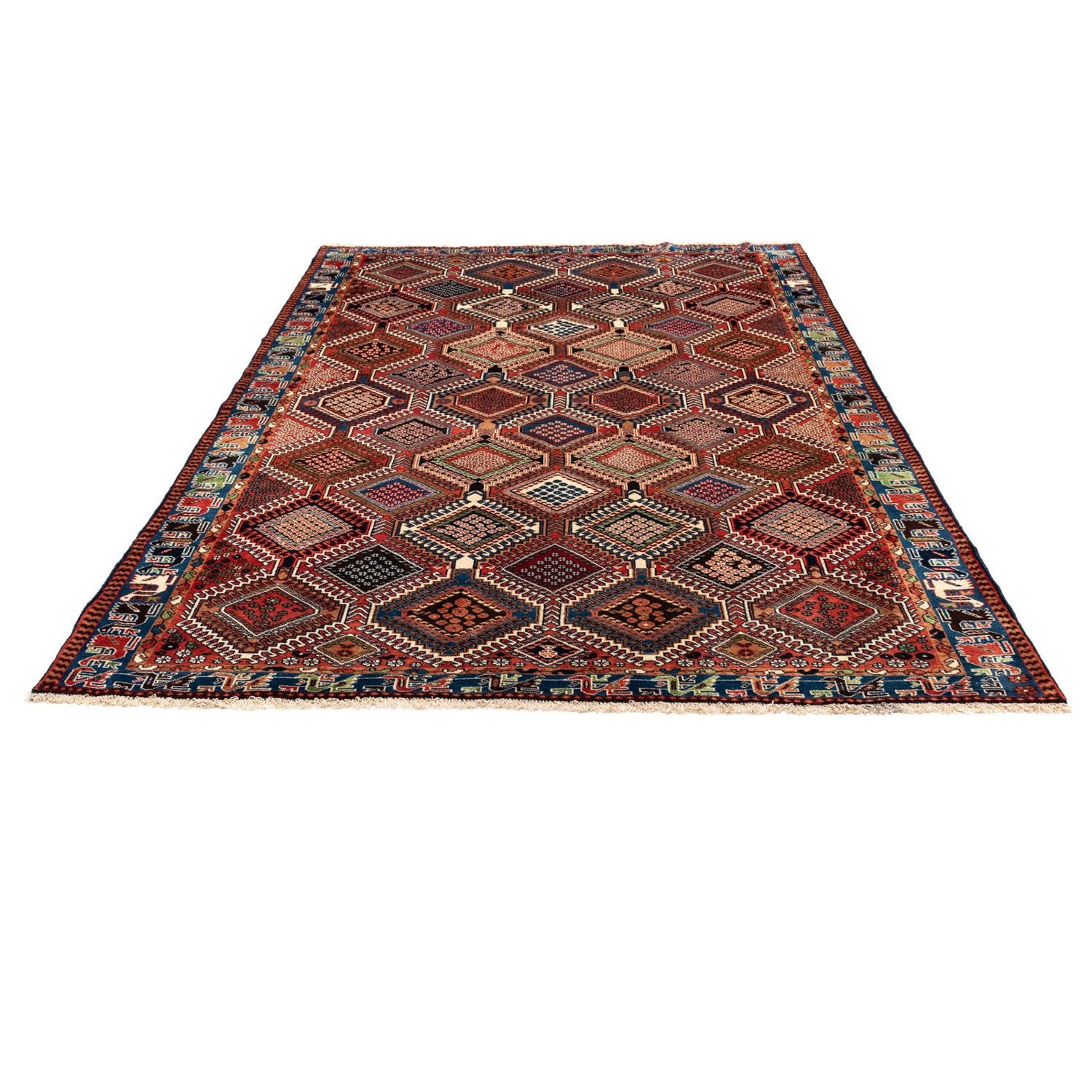 Tapis persan - Nomadic - 305 x 212 cm - marron