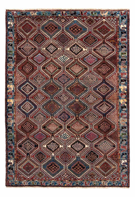 Tapis persan - Nomadic - 291 x 212 cm - marron