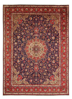 Tapis persan - Tabriz - 395 x 297 cm - rouge clair