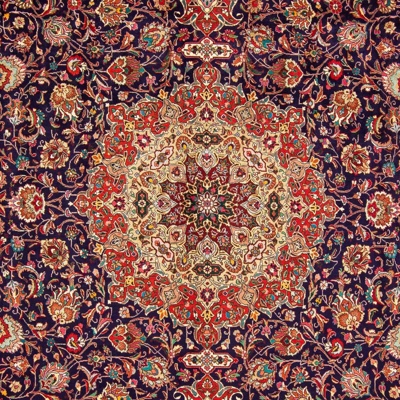 Tapis persan - Tabriz - 395 x 297 cm - rouge clair