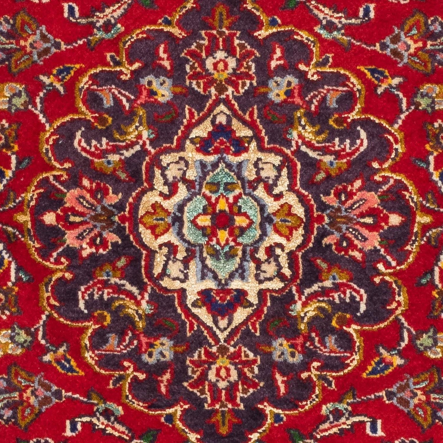 Tapis persan - Keshan - 118 x 79 cm - rouge