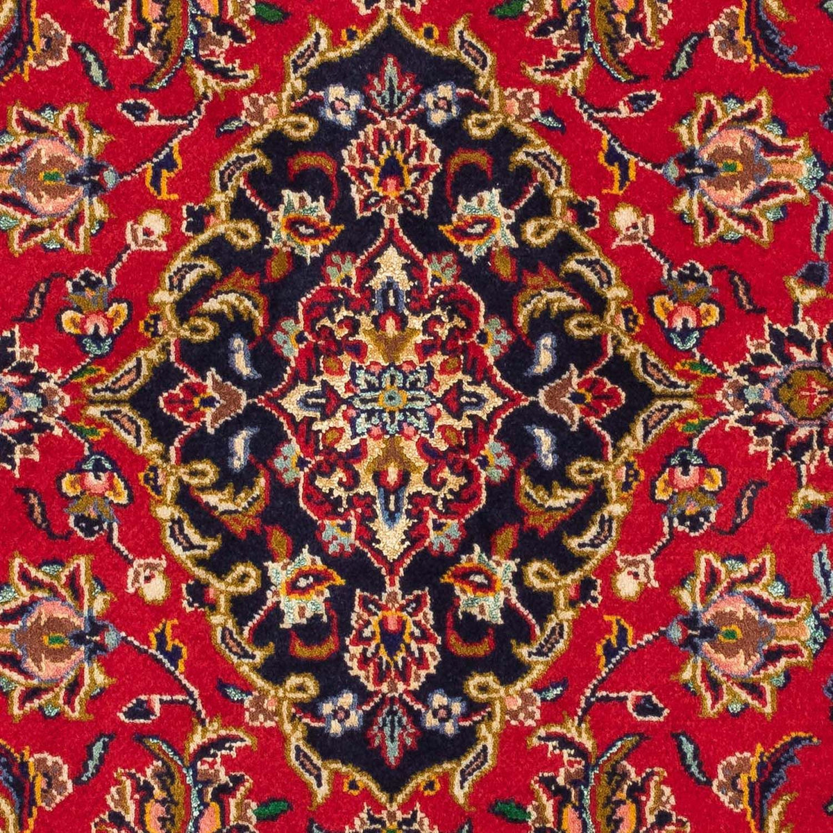 Tapis persan - Keshan - 118 x 79 cm - rouge