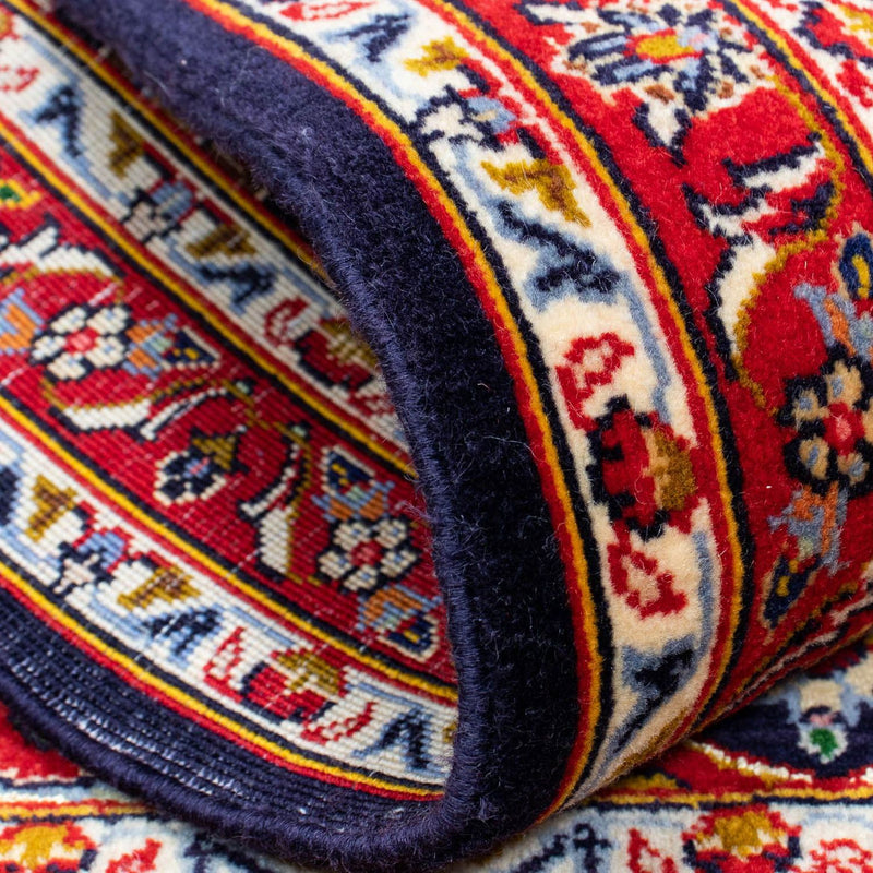 Tapis persan - Keshan - 121 x 79 cm - bleu foncé