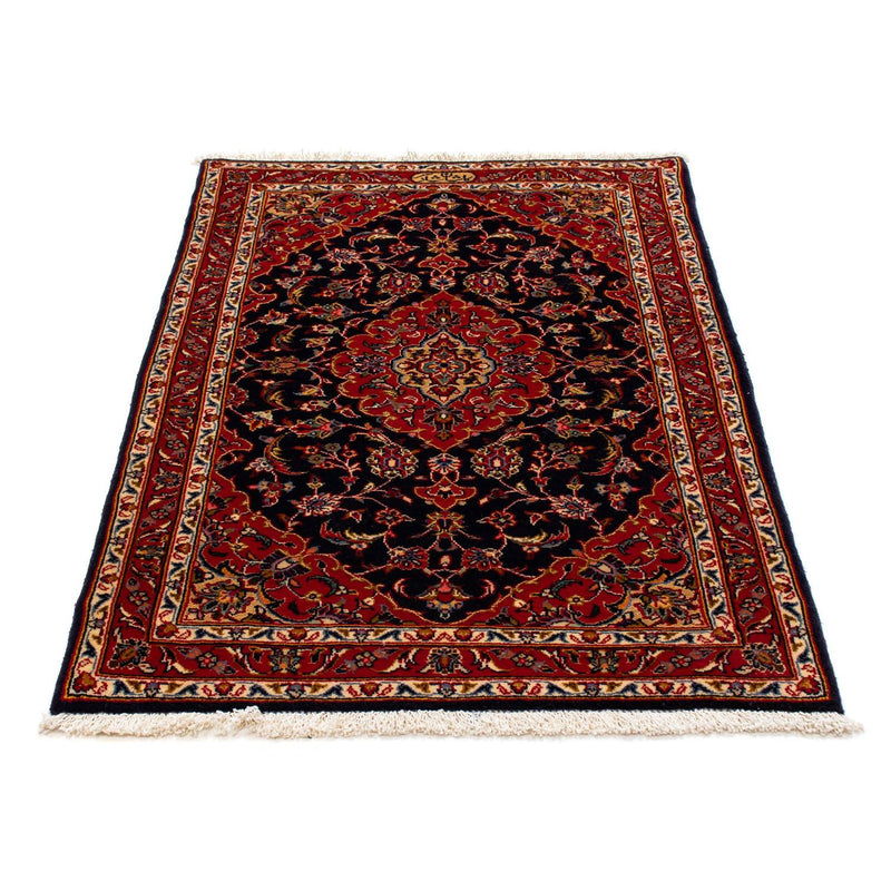 Tapis persan - Keshan - 121 x 79 cm - bleu foncé