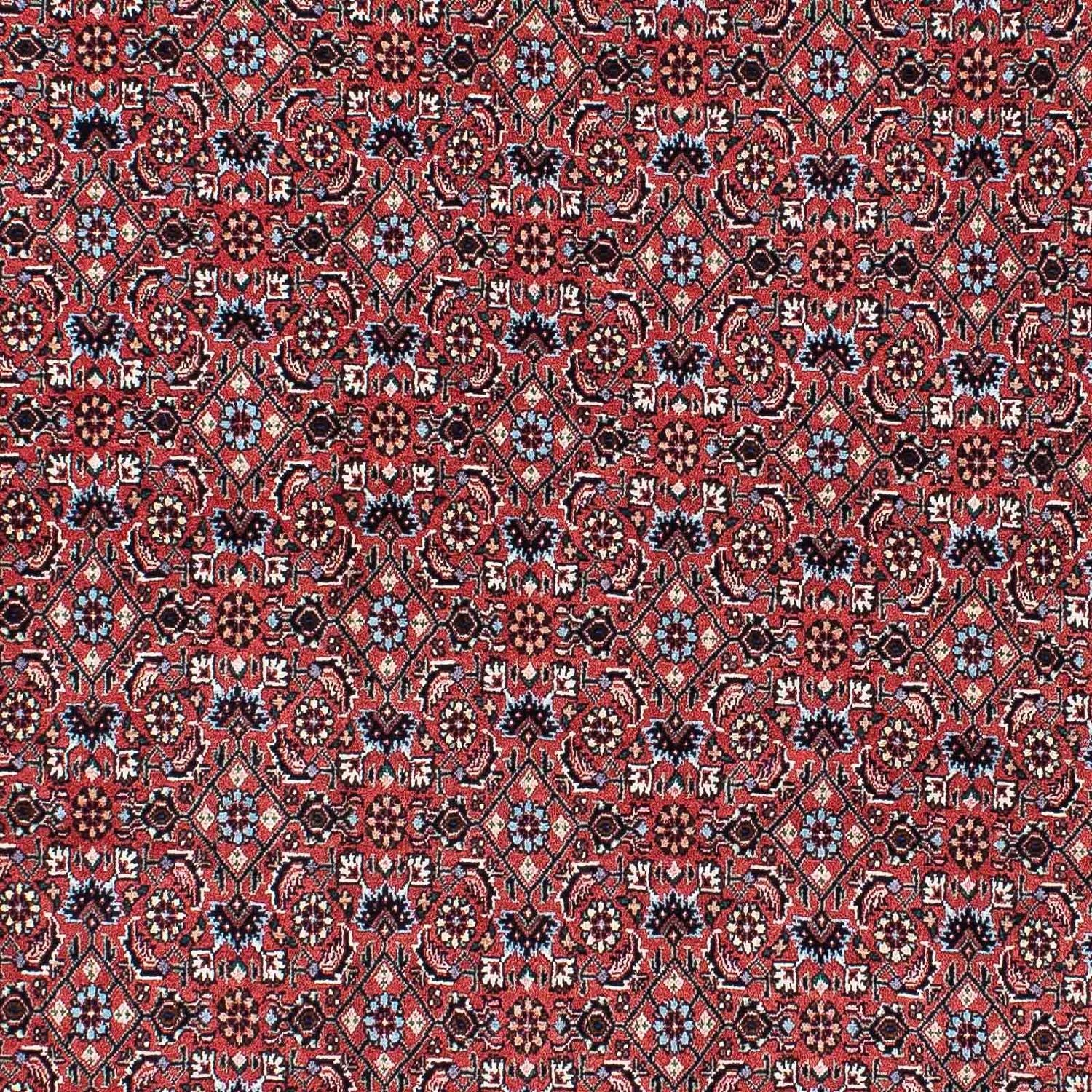 Tapis persan - Bidjar - 213 x 133 cm - rouge clair
