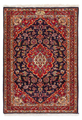 Tapis persan - Keshan - 113 x 78 cm - bleu foncé