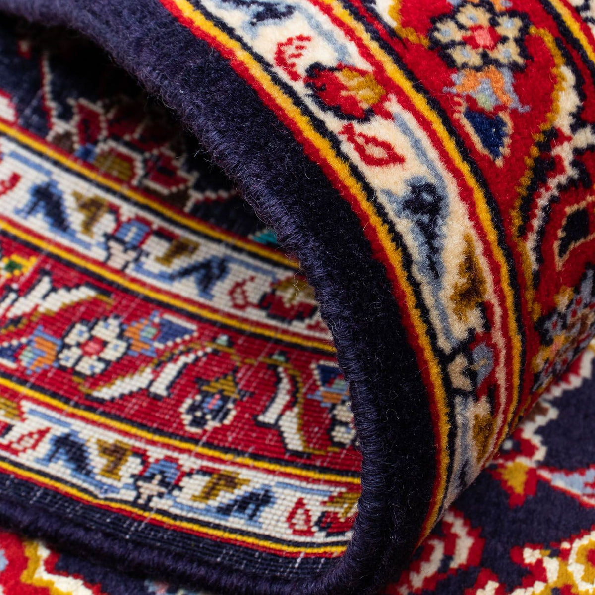 Tapis persan - Keshan - 113 x 78 cm - bleu foncé