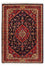 Tapis persan - Keshan - 119 x 80 cm - bleu foncé