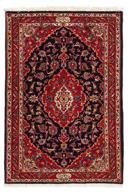 Tapis persan - Keshan - 116 x 80 cm - bleu foncé