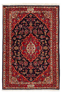 Tapis persan - Keshan - 116 x 80 cm - bleu foncé
