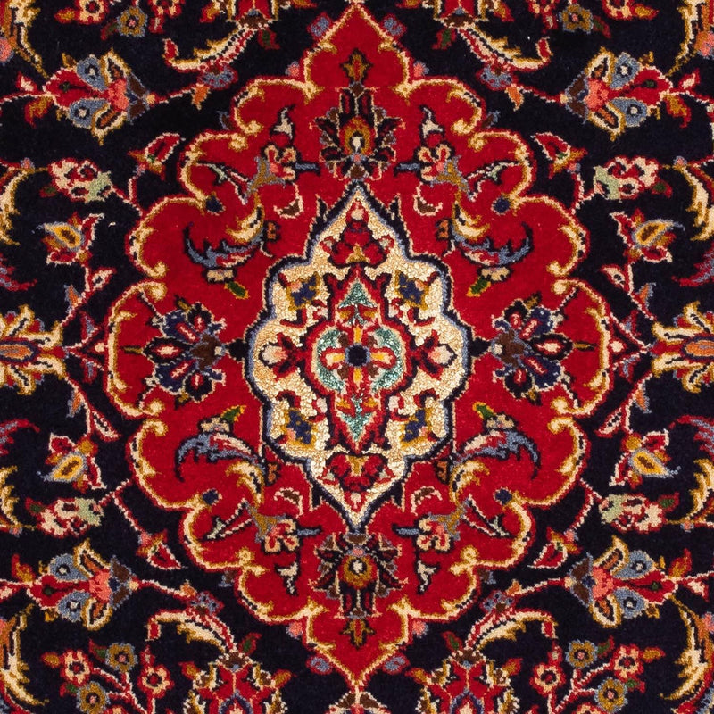 Tapis persan - Keshan - 116 x 80 cm - bleu foncé