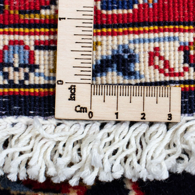 Tapis persan - Keshan - 116 x 80 cm - bleu foncé